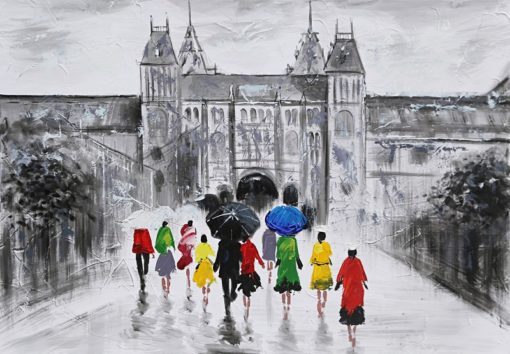 Wet day Amsterdam - obrazek 2