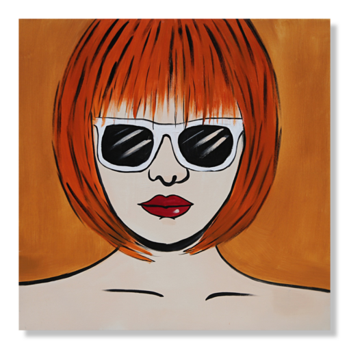 Obraz w stylu pop-art