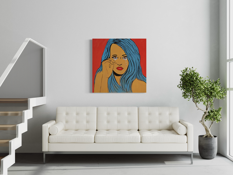 Obraz w stylu pop-art