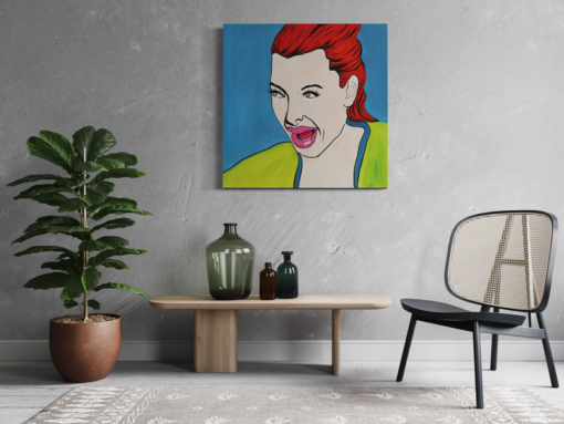 Obraz w stylu pop-art