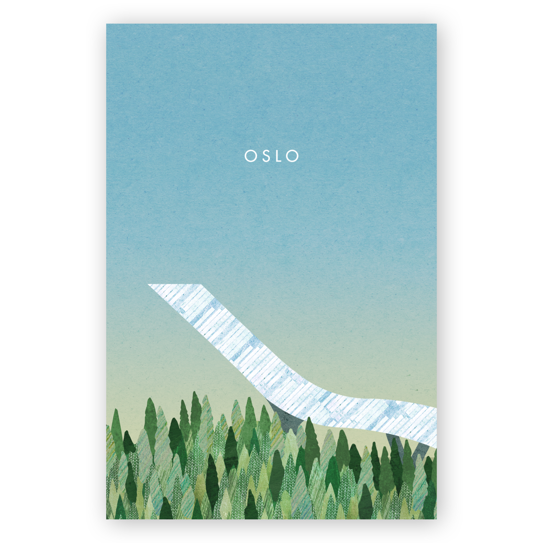 A poster visit Oslo