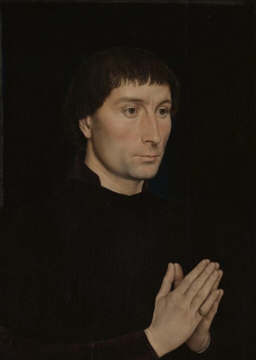 Hans Memling – Tommaso di Folco Portinari, wydruk na płótnie na blejtramie