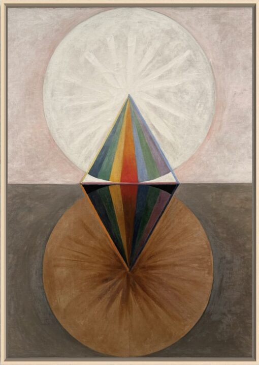 Płótno z artystą Hilma af Klint – The Swan No. 12 (1915)