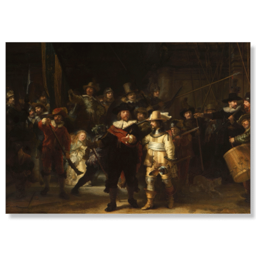 Rembrandt – The Night Watch, wydruk na płótnie na blejtramie