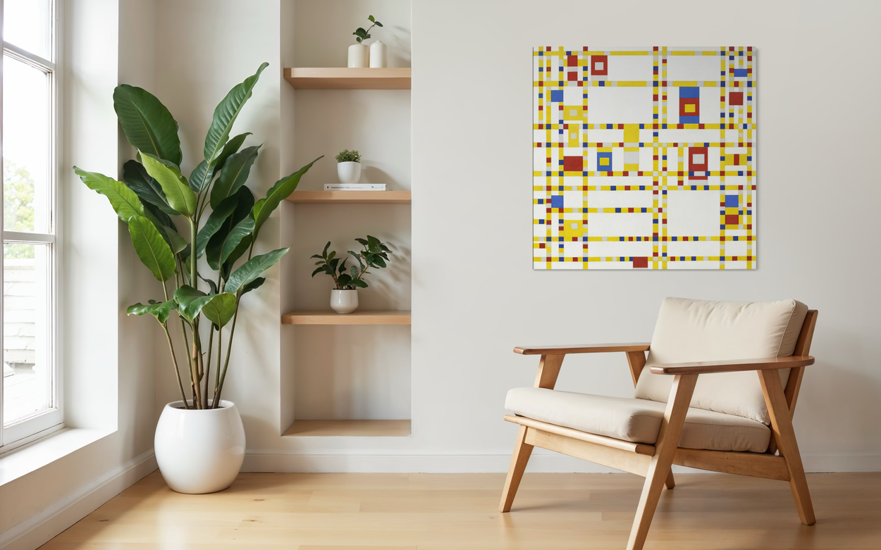 Broadway Boogie Woogie (1942–43) to jedno z najważniejszych dzieł Pieta Mondriana i kluczowy punkt modernizmu.